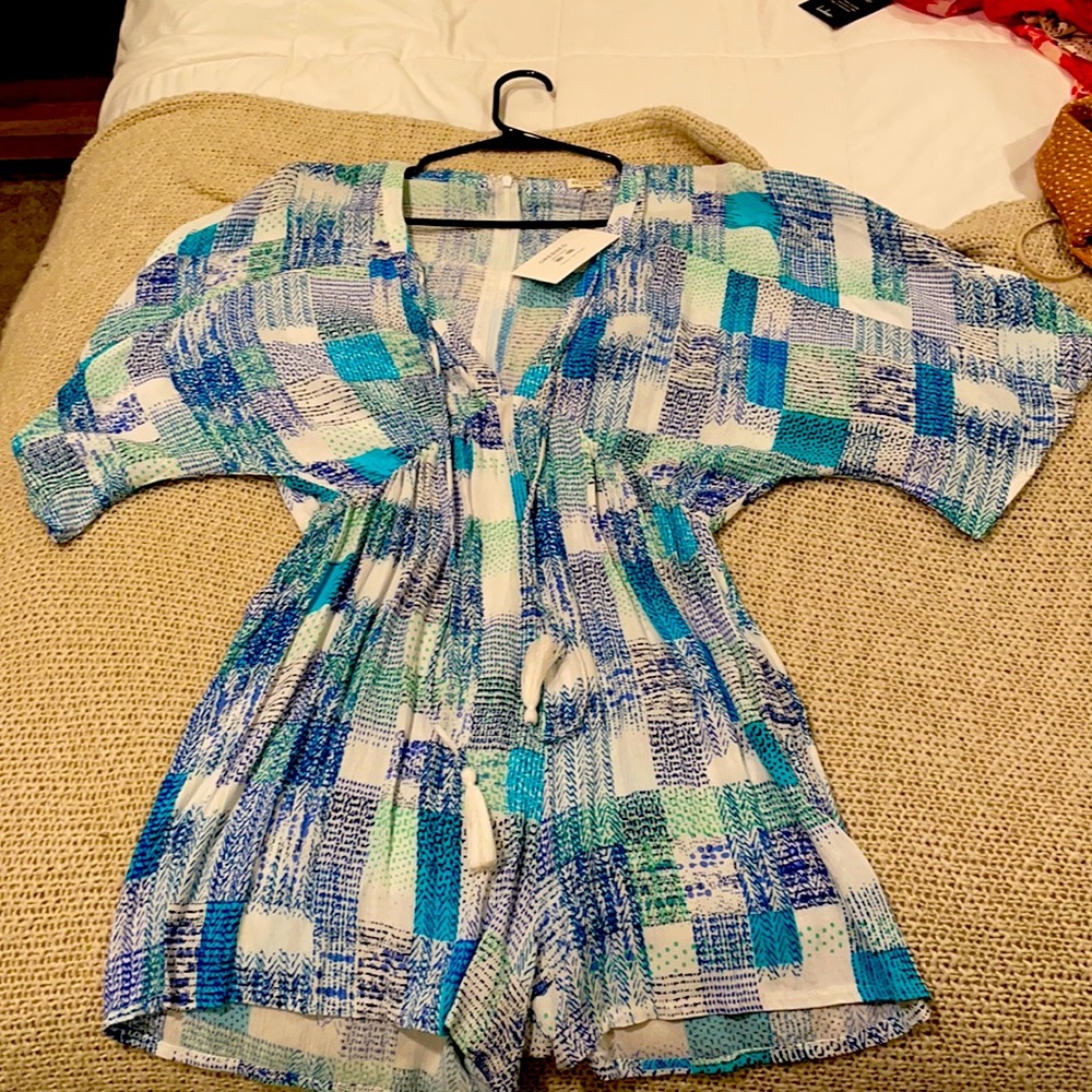 NWT Romper / beach cover up